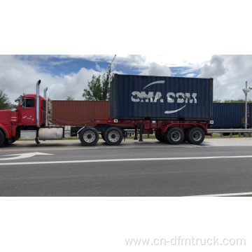 20ft Container Skeleton Type Semi Trailer Truck